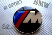BMW 82mm  M - SPORT Emblem Badge Front Bonnet Logo 1 3 5 6 7 x z m class 82