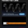 Hagibis USB4 2.0 Cable 80Gbps 240W Thunderbolt 5, 0.5FT Straight Image 4