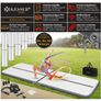 KESSER 2 Mtr - Airtrack Exercise Mat, Inflatable Fitness Mat, Gymnastics Mat with Carrying Bag and Electric Air Pump Image 2