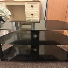 Black TV Stand