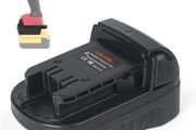 Battery Adapter Converter For Dewalt 18V 20V Li-ion Battery DCB182 DCB205 To For Milwaukee 18V Battery Power Tool
