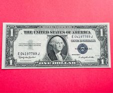 Usa. 1  Dollar. 1935   Scarce Blue Seal   Uncirculated