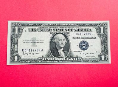 Usa. 1  Dollar. 1935   Scarce Blue Seal   Uncirculated