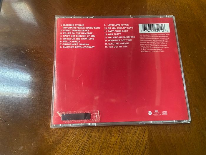 Eddy Grant The Greatest Hits CD
