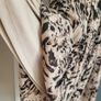 GEORGE beige and black print layered dress Sz 16UK - Bnwt Rrp 16 Sterling Image 8