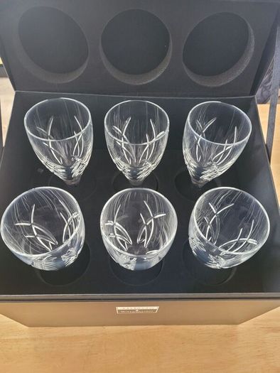 Waterford Crystal John Rocha Red Wine Glasses