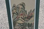 Large Original Japanese Country Scene Painting