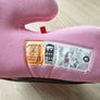 Pink car booster seat Image 3