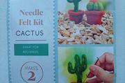 Needle Felting kit "Cactus"