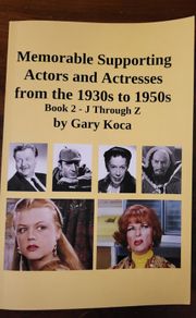 Movie Actor Book