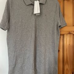 Calvin Klein polo shirt grey size xxl - New