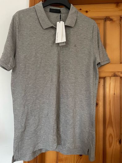 Calvin Klein polo shirt grey size xxl - New