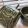 Vintage Tams England Pieces - 2 cups, saucers and side plates matching and 2 Retro soup Bowls ( 8 Pieces ) Image 8