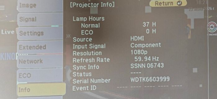 Epson EB-S31 Projector
