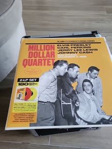 million dollar quarter elvis presley, carl perkins, jerry lee lewis, johnny cash 2 vinyl