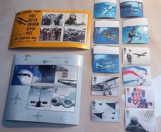 20 aviation unused stamps D18 post 3e
