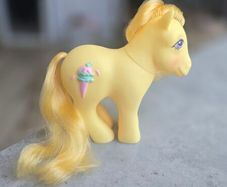 Swirly Whirly Sundae Best Ponies MLP G1 My Little Pony