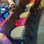 Pub round table and stools Image 7