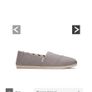 Toms Alpargata Grey Espadrilles Postage Included Image 5