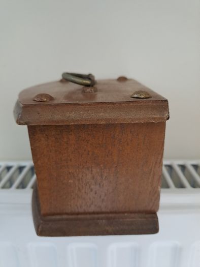 Vintage wood and cork coasters