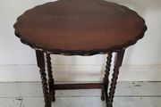 Antique barley twist side table