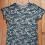 Age 6-7 Green Camo Teeshirt Image 2