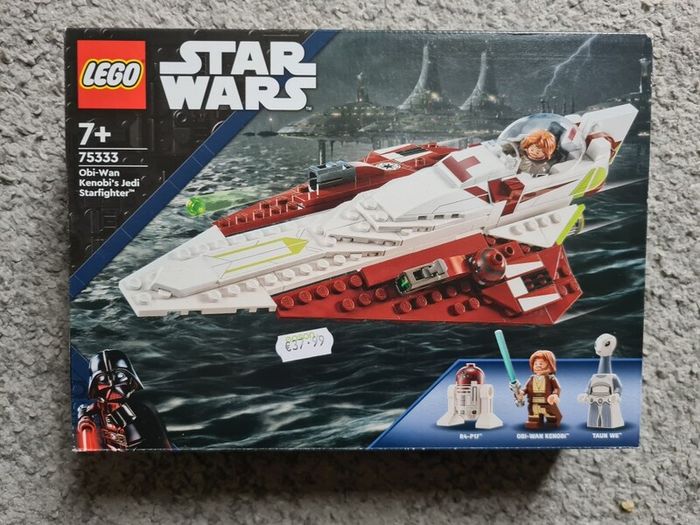 lego star wars 75333 obi wan kenobi's jedi starfighter
