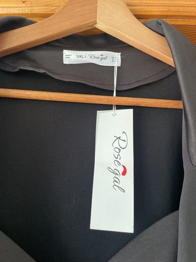Occasion wear black top plus size new