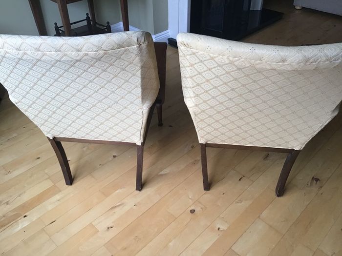 Pair of Retro Mid Century Armchairs