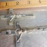 Antique Nuns Crucifix Skull Crossbones 5'' And 3,5" Image 9