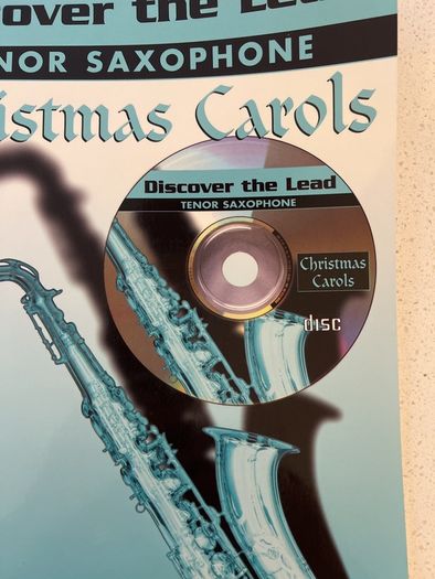 Discover the Lead Christmas Songs for Tenor Saxophone Book and CD