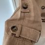 Massimo Dutti linen and cotton mix trench size XS Image 3