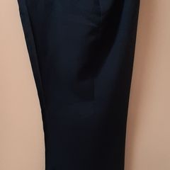 New navy trousers tag attached