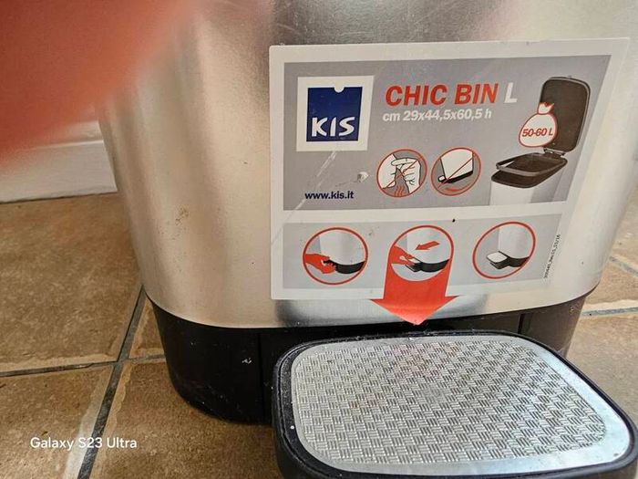 kitchen stainless steel bin