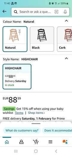 baby high
