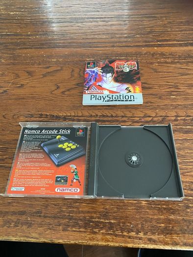 ps1 Tekken 3 - Box + manual only - no game