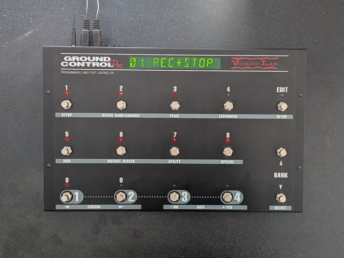 Voodoo Lab Ground Control Pro - MIDI Foot Controller