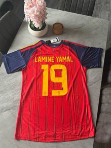 Spain Home Jersey WC 26 (2 star version) LamineYamal#19