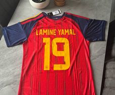 Spain Home Jersey WC 26 (2 star version) LamineYamal#19