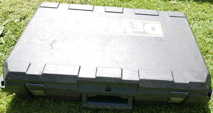 Dewalt DC222 SDS Cordless Drill 24V With 2 Battery and Box  in working order
