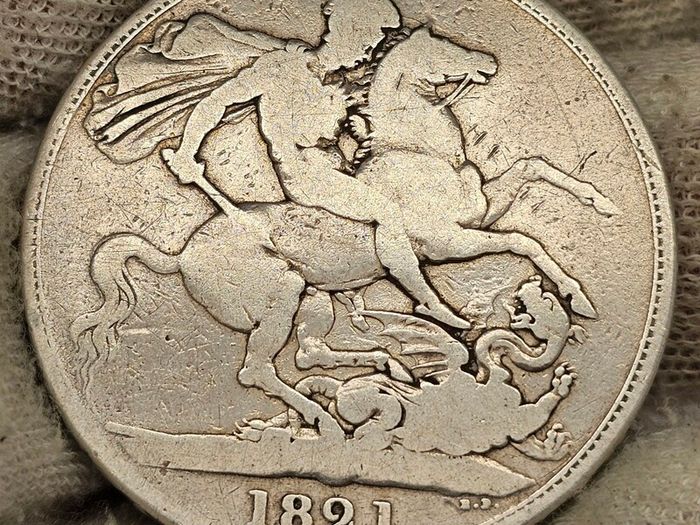 Great Britain 1821 Silver Crown