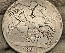 Great Britain 1821 Silver Crown