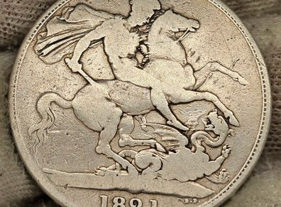 Great Britain 1821 Silver Crown