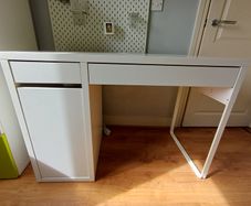 Ikea desk and wall board