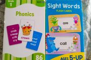 flashcards learn to read phonics 2 packs Excellent Condition Grade 1 Age 5  Up
