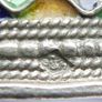 Antique Kabyle Bracelet from Algeria,  Berber 925 Silver Hallmarked Cuff Bracelet ,Corals 78,9g Image 4