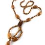 Vintage wooden necklace Image 3