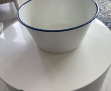 Vintage Enamel Bowl