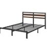 Double Bed Frame with Headboard Image 2