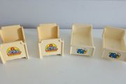 Set Of 4 Vintage Lego Duplo Beds